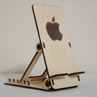 Customizable Wooden Phone Stand