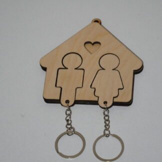 Couple's Key Holder
