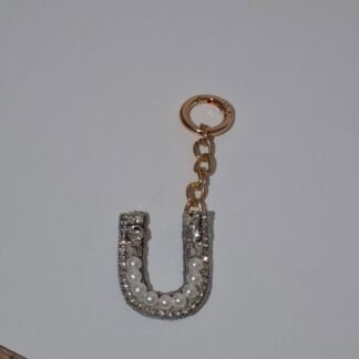 Elegant Handmade Initial Keychain